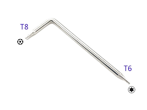 -+ LLAVE DESTORNILLADOR T8 T6 PARA PS4 PS3 XBOX 360 ONE